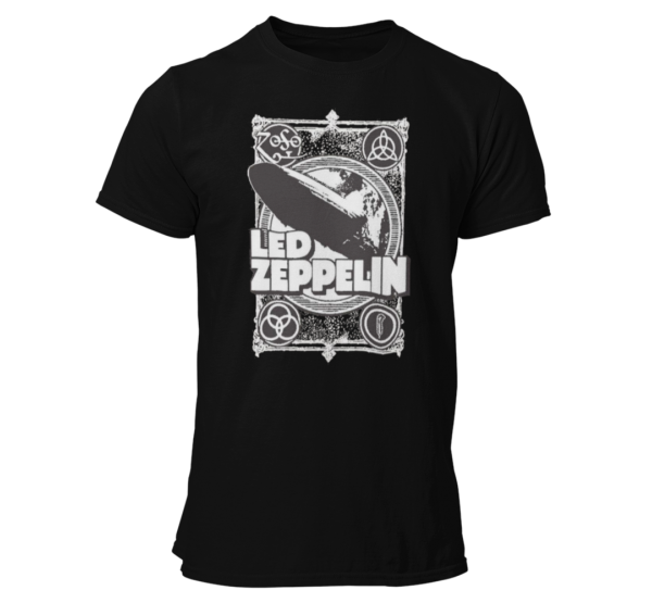 Led Zeppelin Gray Poster